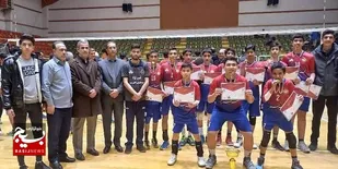 مسابقات والیبال قهرمانی نونهالان آذربایجان شرقی پایان یافت