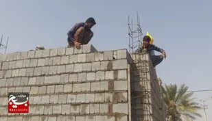 مسجد امام خمینی(ره) سعیدآباد به صورت جهادی ساخته می&zwnj;شود
