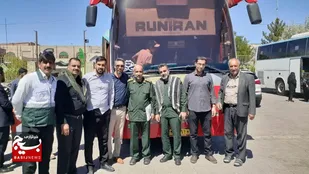 اعزام کاروان &laquo;بصیرت عاشورایی&raquo; تربت&zwnj;جام به حرم امام(ره) و مقتل شهدای غرب به روایت تصویر