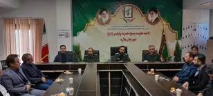 دیدار فرماندهان و مدیران بسیج ادارات  ملارد با فرمانده سپاه  حضرت ولیعصر (عج)