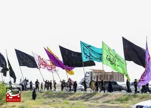 اعزام ۱۲ کاروان پیاده از کاشمر به مشهد مقدس