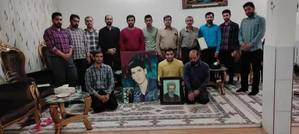 دیدار با خانواده شهدا توسط گردان ۱۰۹ امام حسین (علیه السلام)انجام شد