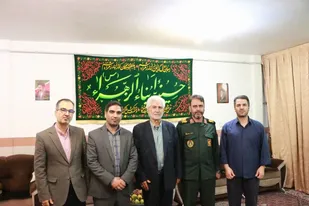 دیدار فرمانده سپاه انصارالمهدی(عج) استان با مداحان