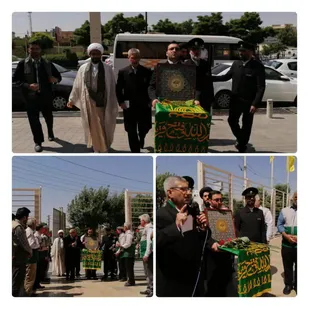 کاروان زیر سایه خورشید وارد البرز شد