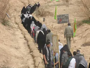 اعزام 100 نفر از کارکنان بسیجی شرکت برق همدان به راهیان نور