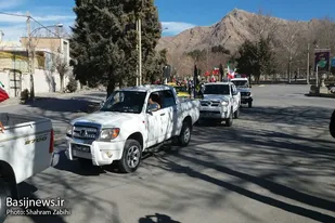برگزاری کاروان خودرویی جشن ملی ۱۴۰۰ در ملایر