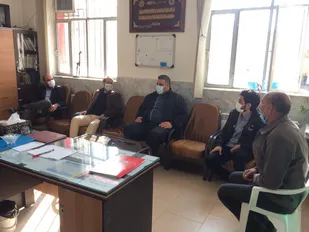 سرکشی مسئول بسیج دانش آموزی حوزه ایمان شاهرود از مدارس طرح جامع تربیتی+ تصاویر