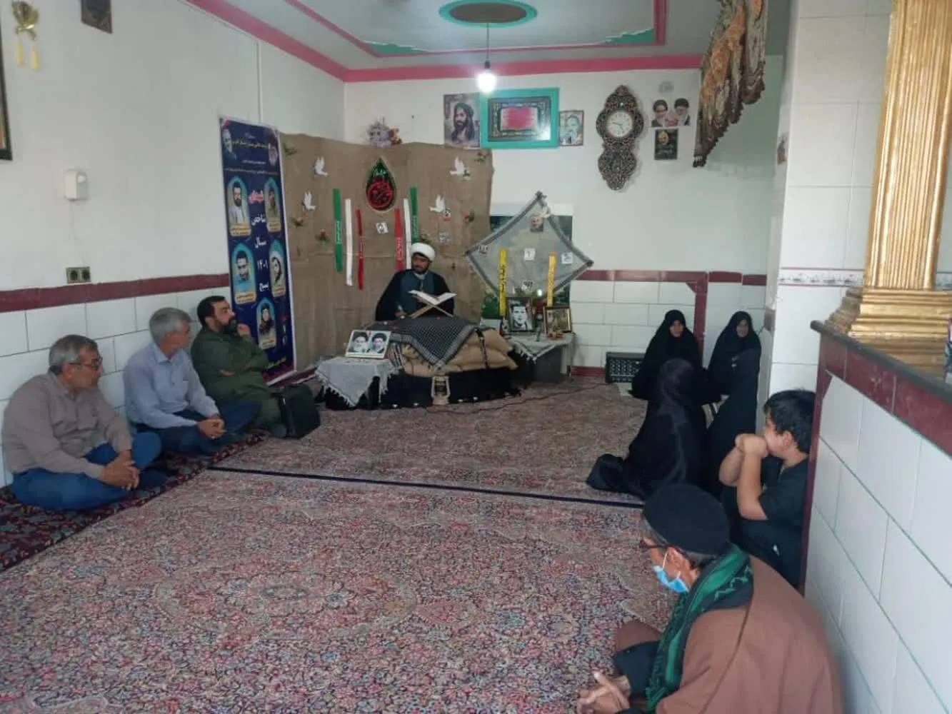 یادواره خانگی شهید جهادگر سیدحسن حسینی