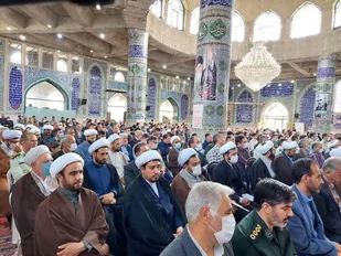 یادواره روحانی شهید سید رشید موسوی در شهرستان خرمدره برگزار شد +تصاویر