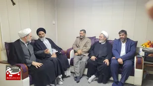 دیدار نماینده ولی فقیه در خوزستان با نماینده جامعه المصطفی در عراق