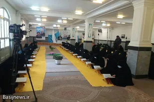 جزءخوانی بسیج طلاب سپاه ناحیه نهاوند