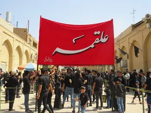 مراسم سوم امام حسین(ع) از دریچه دوربین خبرنگار بسیج حوزه زینبیه