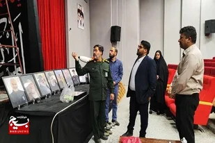 تأکید فرمانده ناحیه هامون بر فضاسازی فاخر یادواره شهدای روحانی رامشار