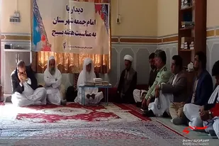 دیدار با امام جمعه اهل سنت شهرستان سیب و سوران