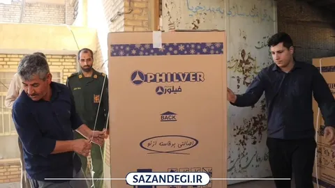 هدیه وسایل زندگی و ویلچر به مردم کم برخوردار شوش