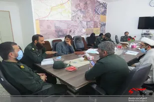 جلسه کار گروه جهاد فرهنگی در سپاه ناحیه سرخه برگزار شد