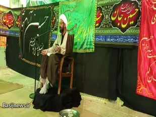 برپایی مراسم عزاداری ماه محرم توسط پایگاه مقاومت بسیج حضرت امیر (ع) دهاقان