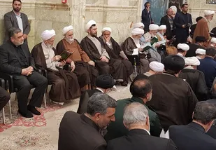 آیین گرامیداشت مرحوم آیت&zwnj;الله سلیمانی در قم برگزار شد