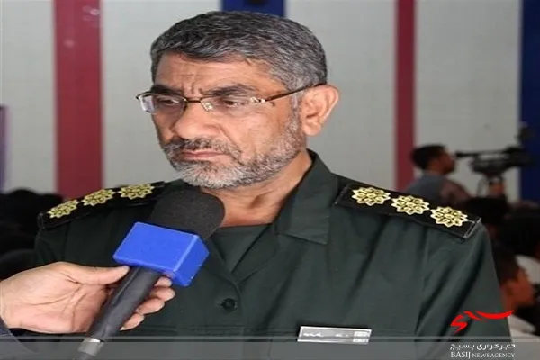 بیعت بسیجیان سیستان و بلوچستان با فرمانده شهید در کرمان