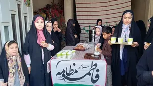 پاسداشت ایام فاطمیه در شهر امیرآباد ،شهرک آزادگان ،صالح آباد و محله چمران نجف آباد