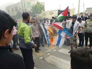 راهپیمای روز جهانی قدس در لنجان