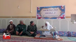 دیدار فرمانده سپاه سلمان با امام جمعه سیب و سوران