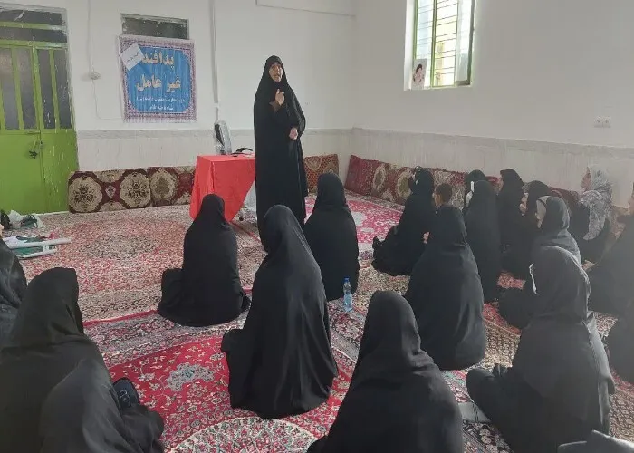 کارگاه آموزش  پدافند غیر عامل به همت بسیج جامعه زنان سپاه ناحیه ایلام
