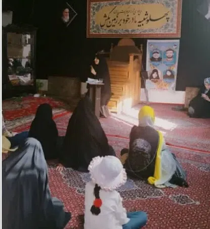 برگزاری مشاوره اسلامی و سبک زندگی فاطمی در  پایگاه ام وهب شهریار