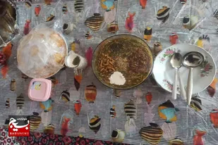 برگزاری جشنواره غذای محلی و سنتی در روستای ساربانلر شهرستان بهار+تصاویر