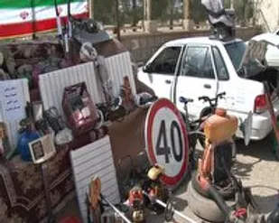 انهدام ۷ باند سرقت و کشف یک میلیارد تومان اموال مسروقه در شاهرود