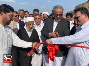 پل کرحمت بخش کتیج شهرستان فنوج به بهره‌برداری رسید