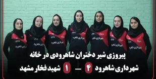 برتری دختران شاهرودی&zwnj; در رقابت&zwnj;های بدمینتون لیگ برتر