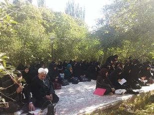 برگزاری پیاده&zwnj;روی خواهران بسیجی ادارات استان همدان