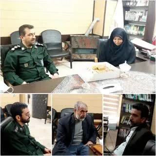 دیدار فرمانده سپاه پیشوا با رئیس دانشگاه علمی کاربردی