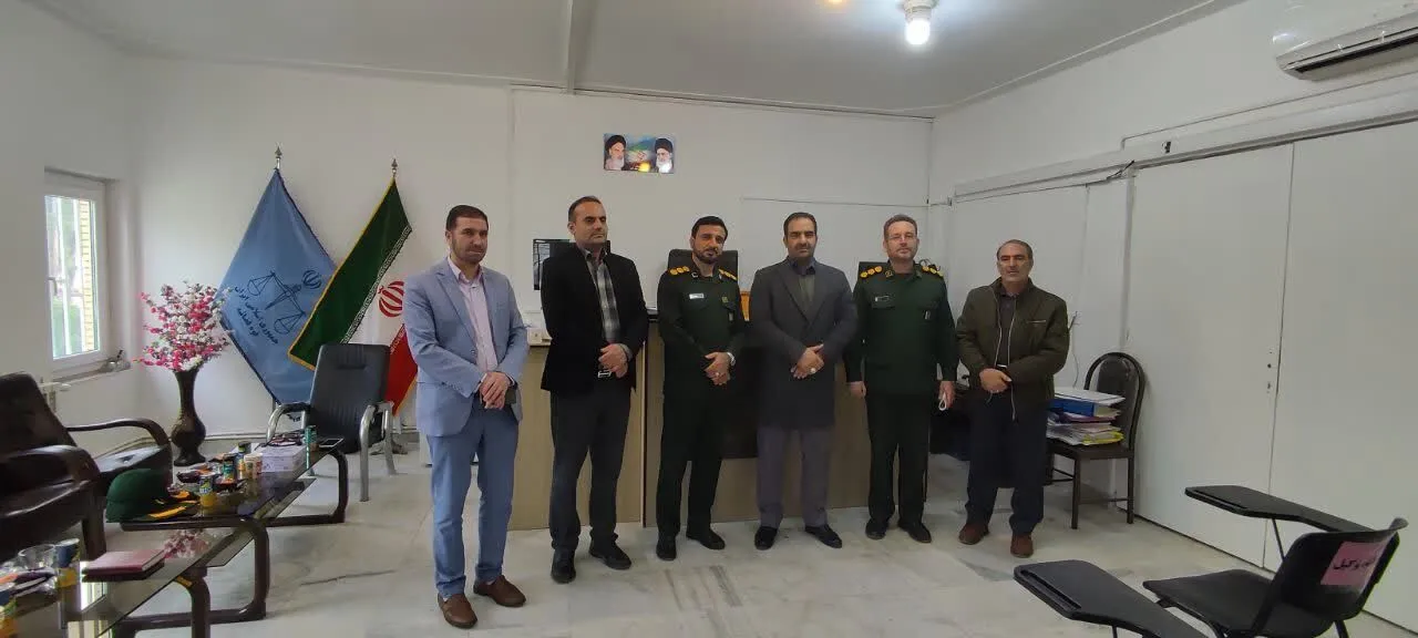 افتتاح کانون بسیج حقوقدانان شهرستان آبدانان با حضور رئیس سازمان بسیج حقوقدانان استان ایلام