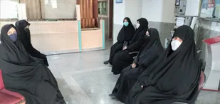 نذر خون در ماه محرم توسط بسیجیان ناحیه روح الله