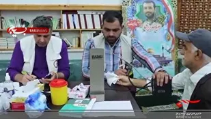 آئین قدرداني از پزشکان بسیجی برگزار شد