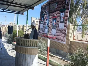 یادواره شهید آبروی محله در سراوان برگزار شد