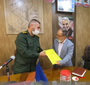 تجلیل فرمانده سپاه خمینی شهر از خبرنگاران و اصحاب رسانه