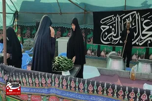 اهدای چادر در جهت ترویج فرهنگ عفاف و حجاب در سرخه