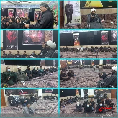 شهید سپهبدحاج قاسم سلیمانی  تربیت یافته  مکتب امام حسین علیه السلام است