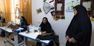 چرخ هایی که با کمک بسیج سازندگی کهگیلویه و بویراحمد اشتغال ایجاد کرد +( فیلم)