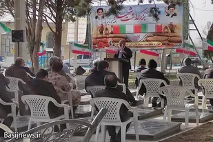 برگزاری مراسم بزرگداشت شهدا در گلزار شهدای بهشت هاجر ملایر