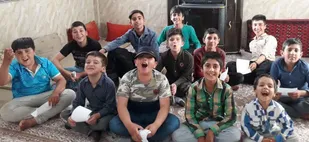 برگزاری حلقه صالحین پایگاه مقاومت بسیج مقداد روستای کهرت