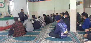آشنایی دانش آموزان فیروزکوه با پشت پرده  اغتشاشات و حمایت های بیگانگان از عملیات های آشوب طلبانه