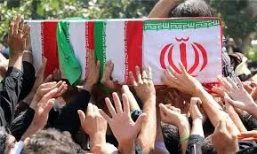 تشییع پیکر جانباز شهید سید رسول هاشمی در شهرکرد