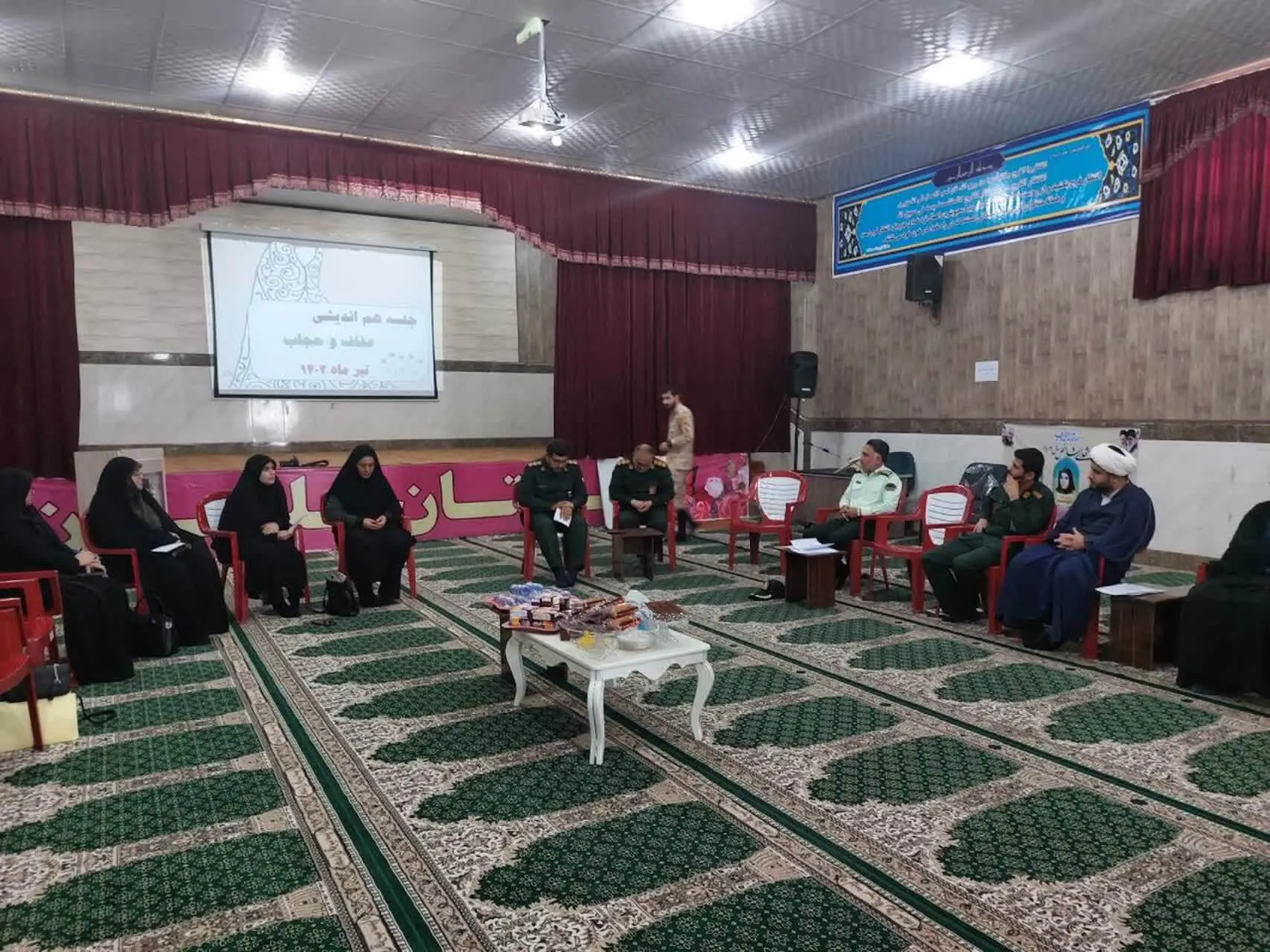 برگزاری نشست کارگروه عفاف و حجاب در ناحیه مقاومت بسیج گچساران
