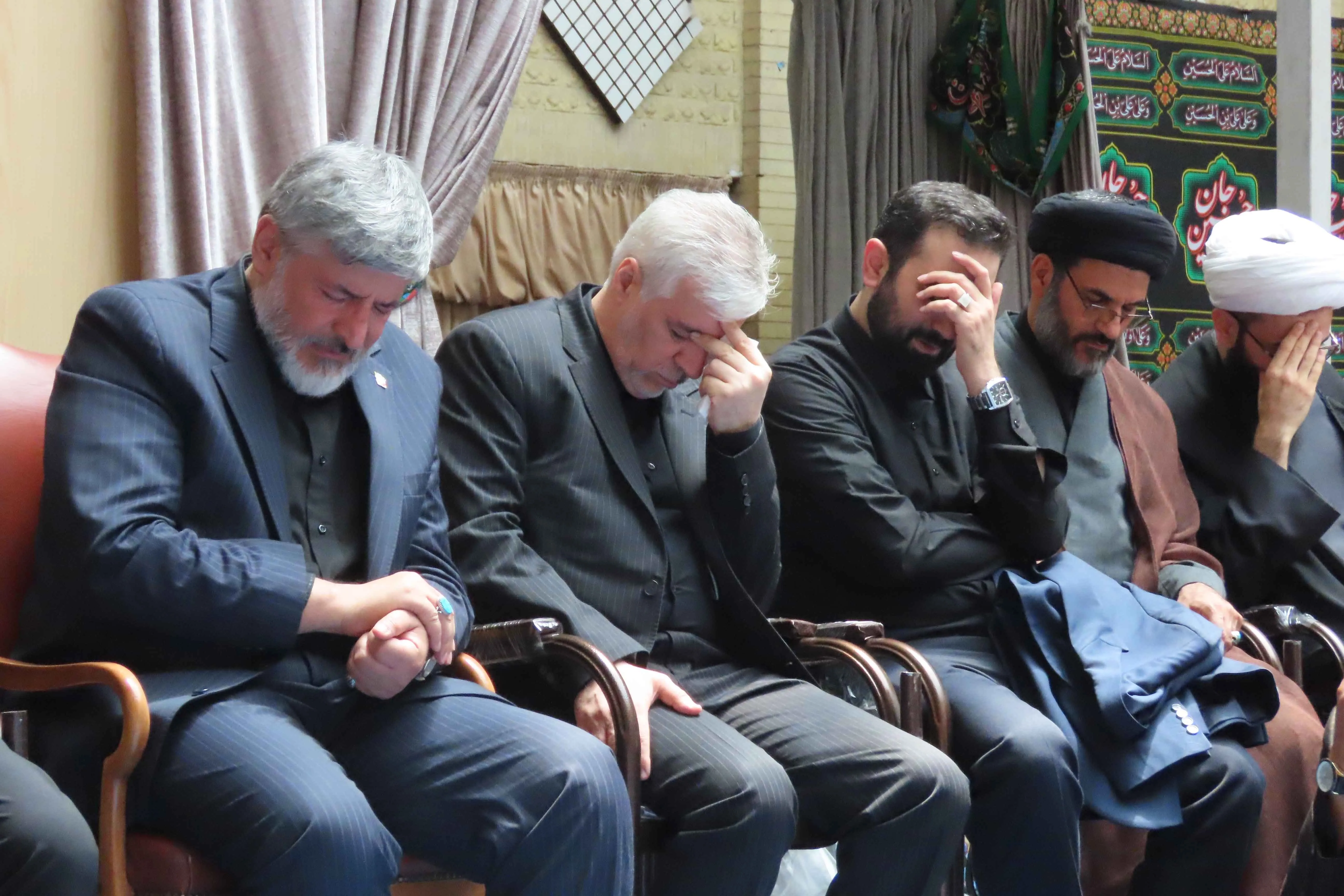 گزارش تصویری/ مراسم عزای حسینی با حضور جمعی از مسئولین ورزش کشور