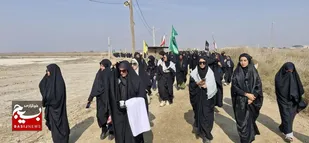 اعزام و حضور کاروان ۲۲۰ نفره دانش&zwnj;آموزان دختر دلفانی در مناطق عملیاتی جنوب کشور