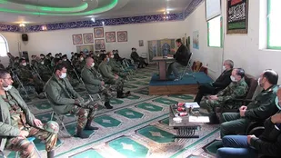 برگزاری جلسه انتظامات پروژه کمربند سبز شهرداری مشهد در سپاه حر